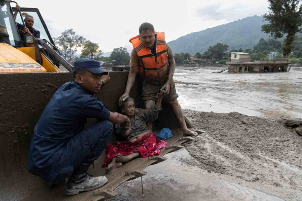 Alluvione Nepal Tibet