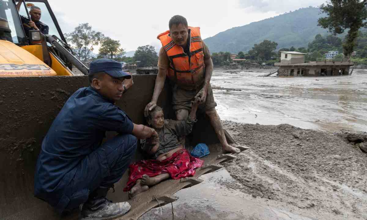 Alluvione Nepal Tibet