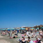 Una spiaggia di Ostia