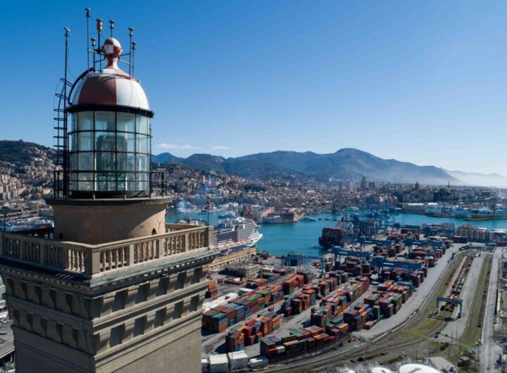 Il porto di Genova