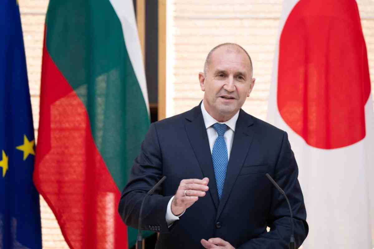 il primo ministro bulgaro Rumen Radev