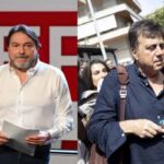 A sinistra Sigfrido Ranucci, a destra Valter Lavitola