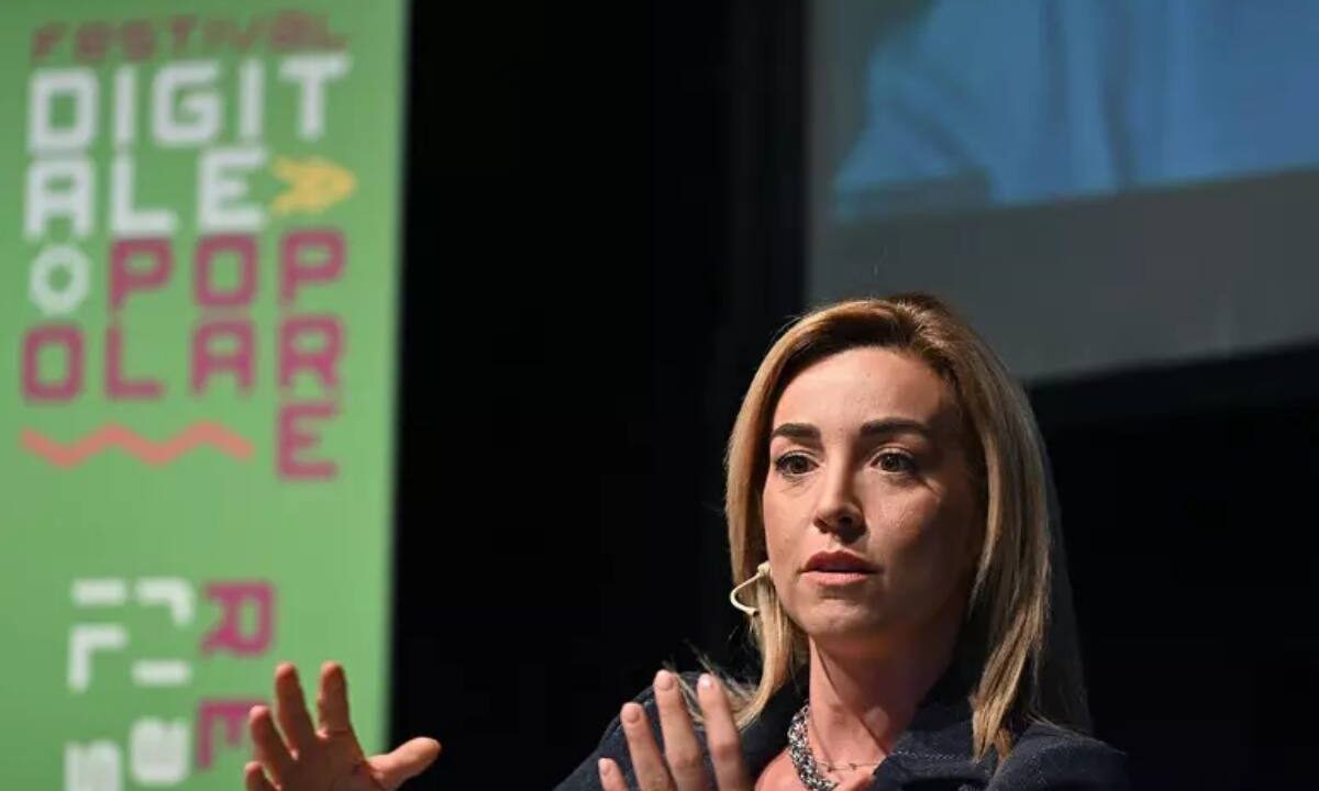 La sindaca di Genova Silvia Salis