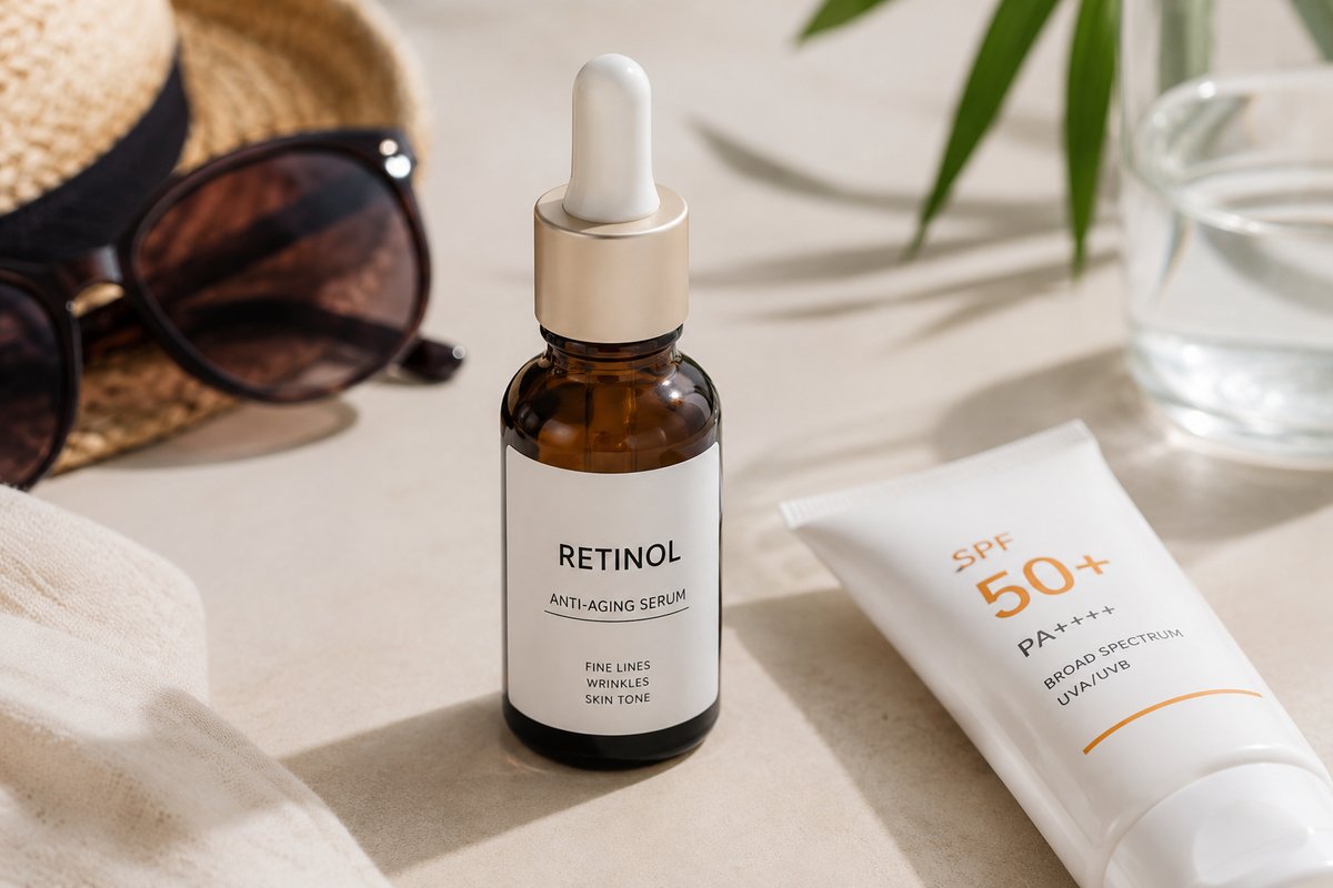 retinolo e spf 50
