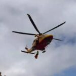 Un elicottero del soccorso alpino