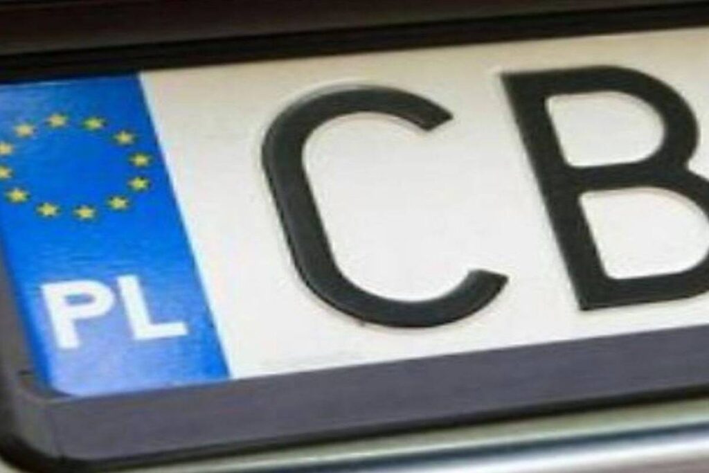 Una targa polacca