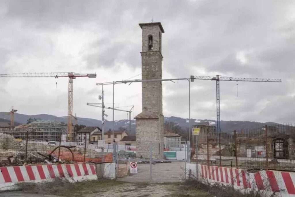 Cantiere del terremoto del Centro Italia