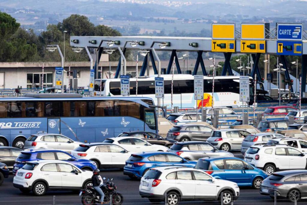 traffico al casello