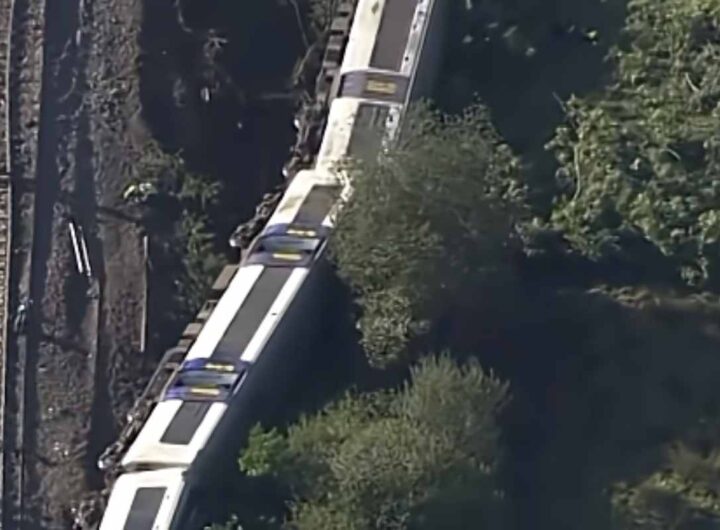 Treno deragliato