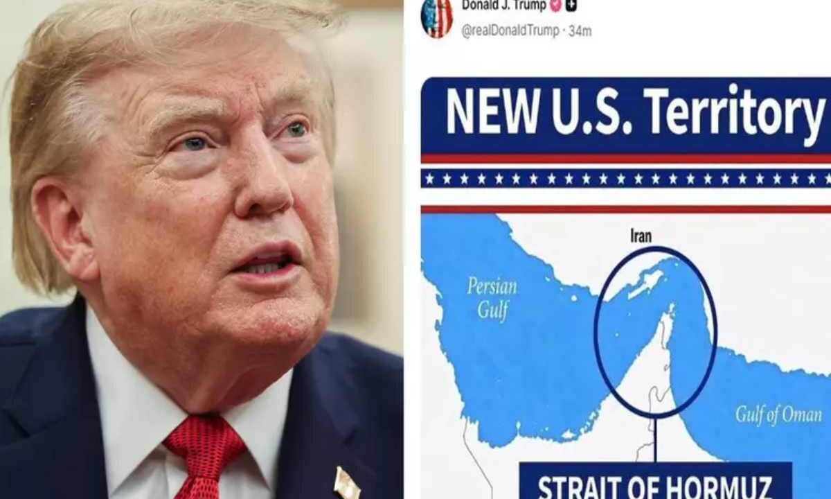 Trump sogna Hormuz sotto gli Usa e posta la mappa