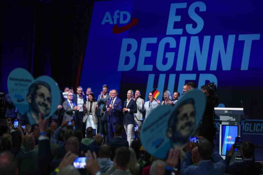 AfD festeggia la vittoria