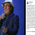 Il post di Al Bano su Facebook