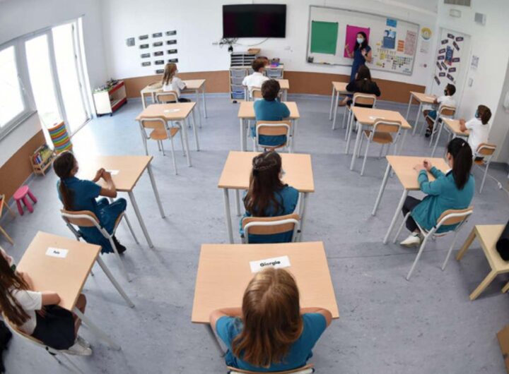 alunni a scuola