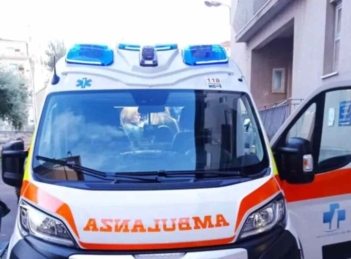 Un'ambulanza