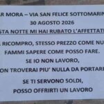 messaggio bar mora venezia