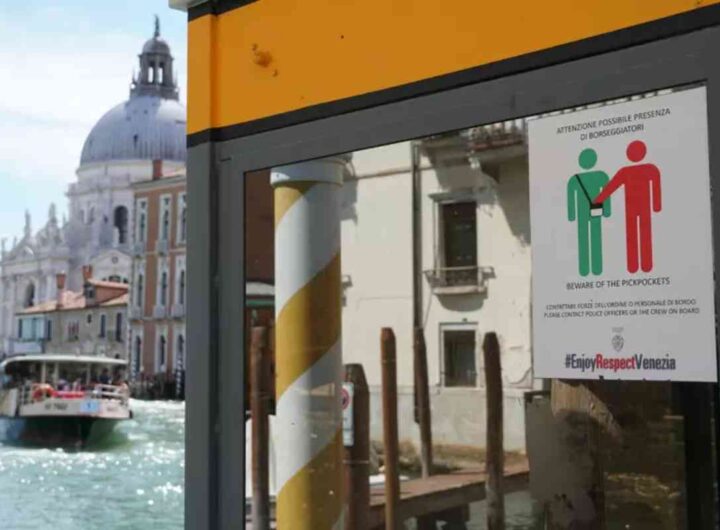 borseggiatrice venezia