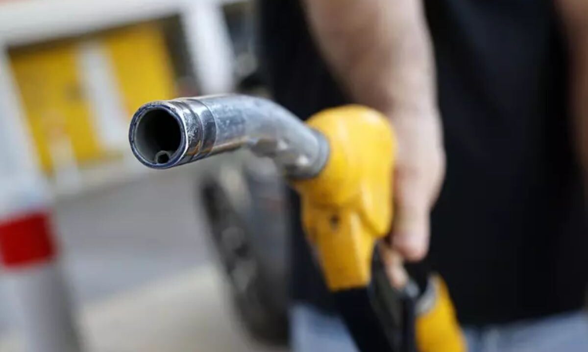 una pompa di carburante