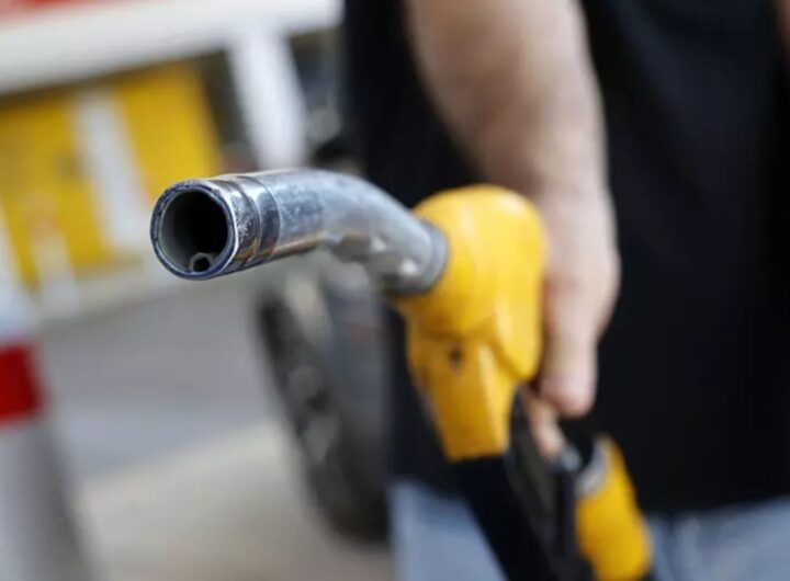 una pompa di carburante