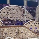 Coreografia montagne russe in curva