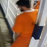 Detenuto evade