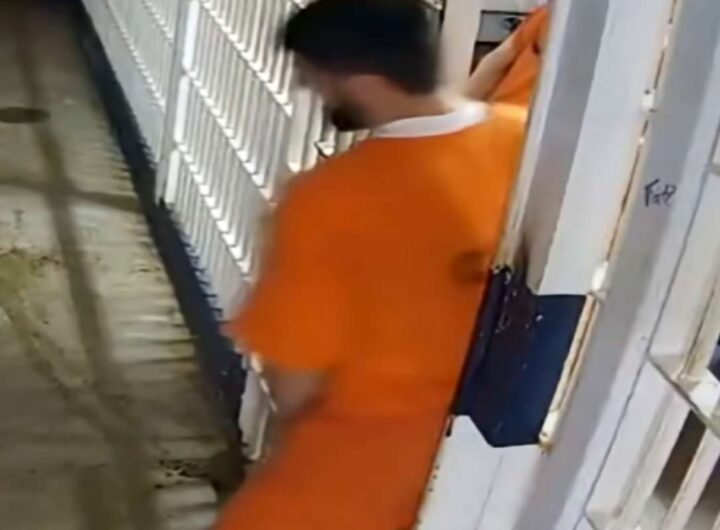 Detenuto evade