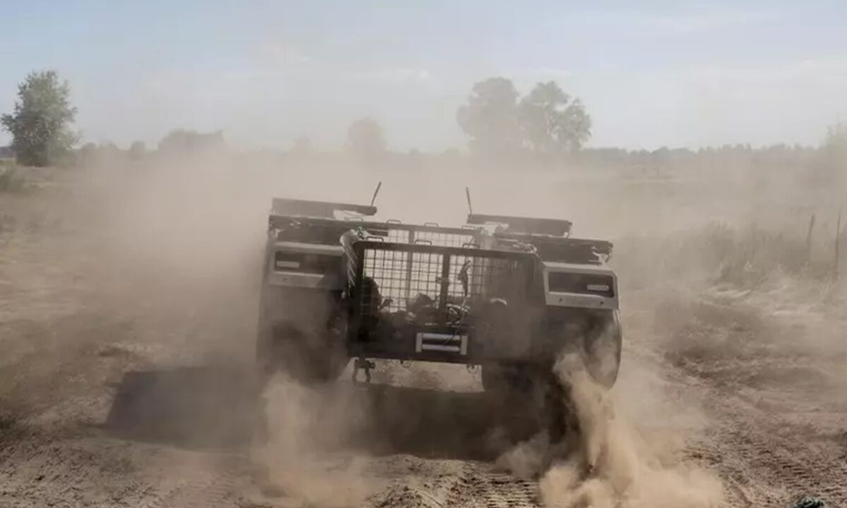 Una scena di guerra