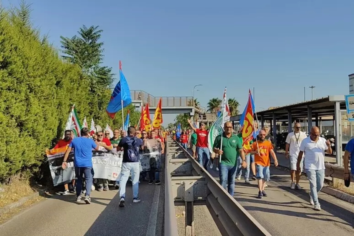 ex ilva sciopero