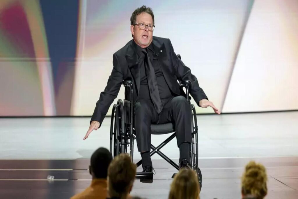 Michael J. Fox parla agli Emmy 2026