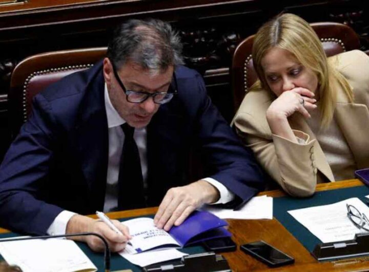 Giorgetti e Meloni