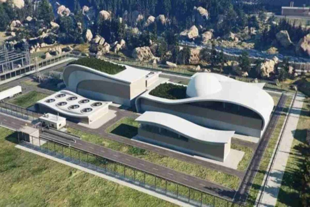 Il rendering del nuovo nuovo reattore nucleare Smr