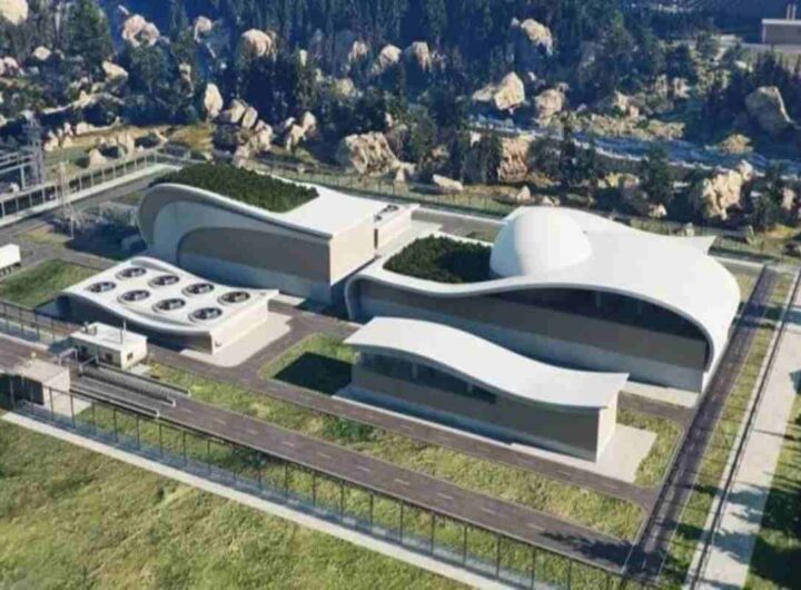 Il rendering del nuovo nuovo reattore nucleare Smr