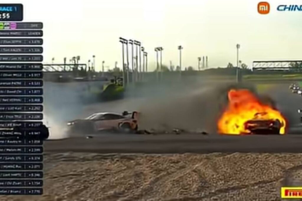 incidente ferrari cina