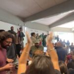 Proteste durante la votazione al Municipio V di Roma