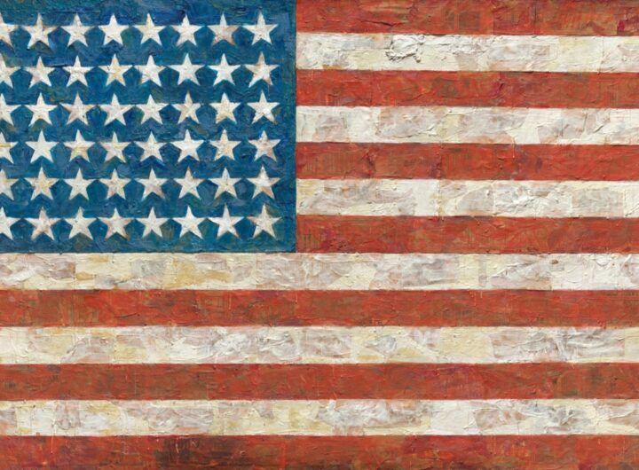 jasper john flag