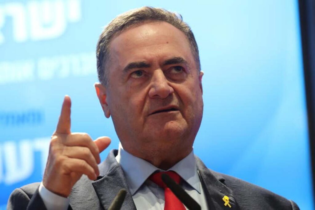 Il ministro della Difesa israeliano Israel Katz