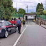 Sottopassaggio allagato