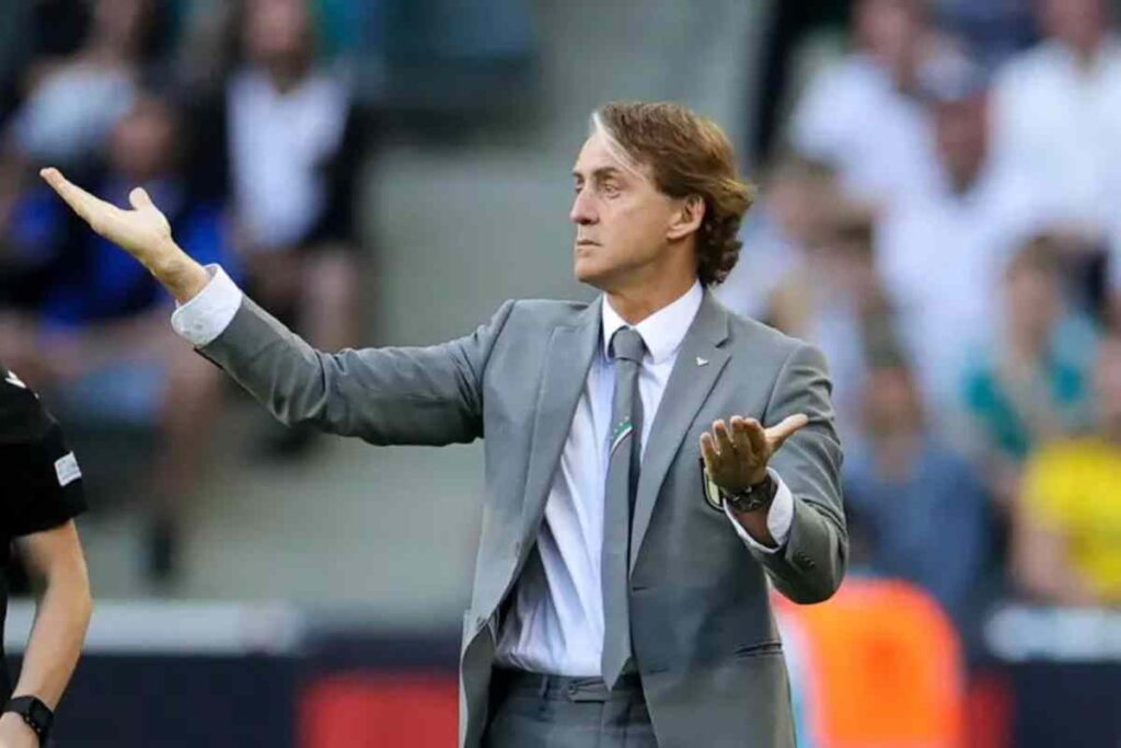 Il ct Roberto Mancini