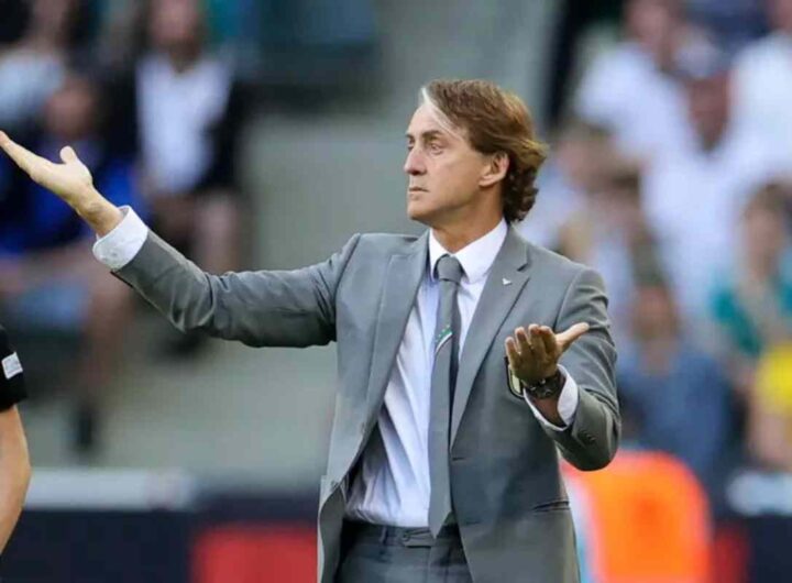 Il ct Roberto Mancini