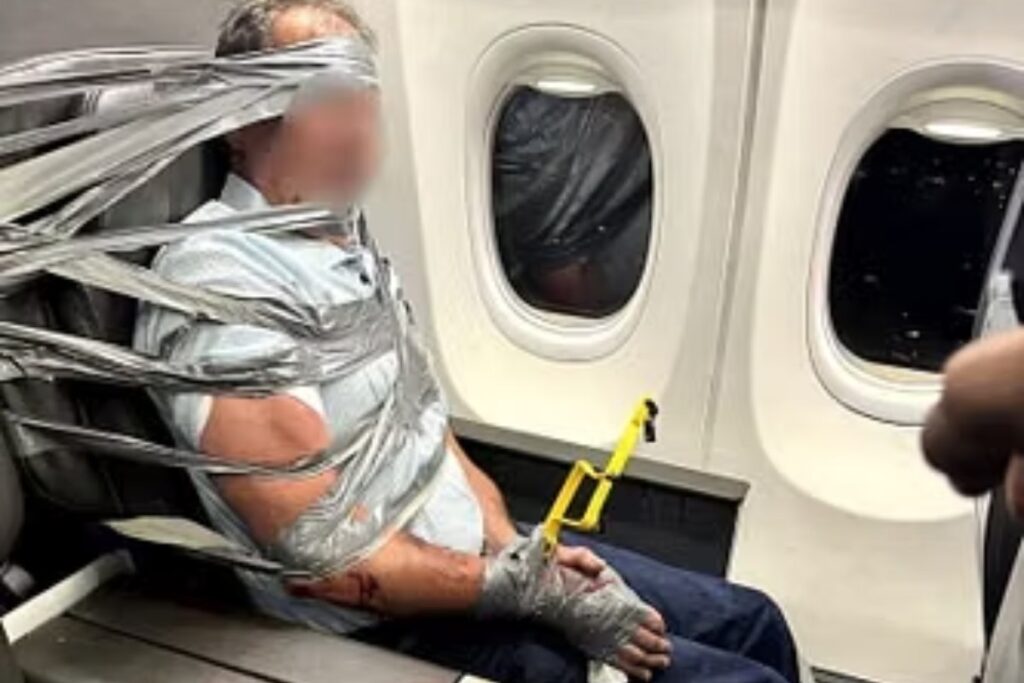 matto in aereo