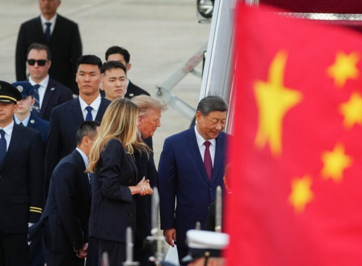 melania e donald trup con xi jinping e consorte