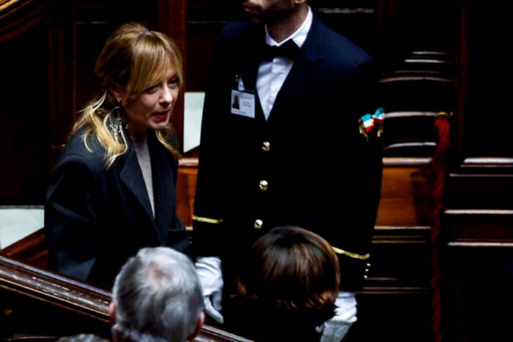 meloni alla camera