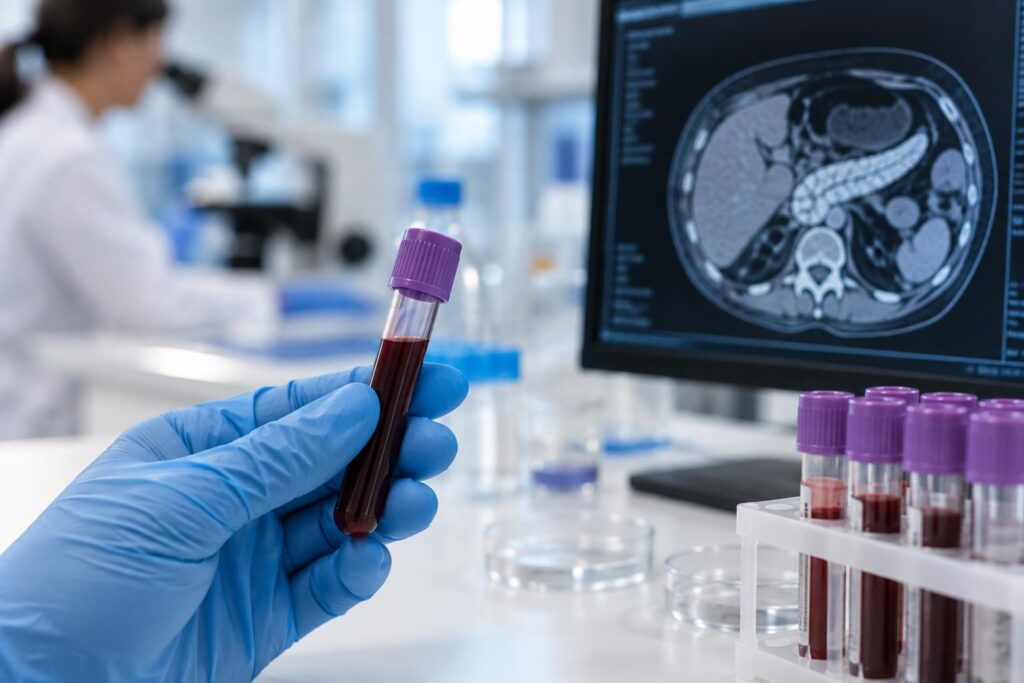 Tumore del pancreas e analisi del sangue