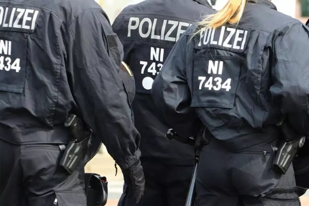 La polizia tedesca