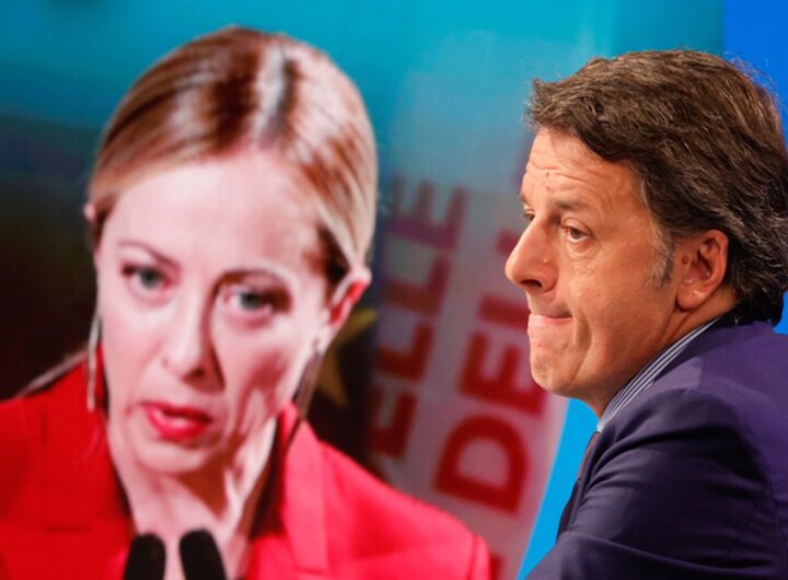 Matteo Renzi e Giorgia Meloni