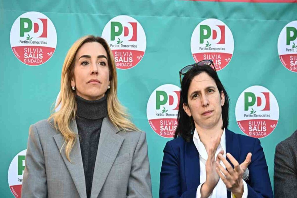 Silvia Salis ed Elly Schlein