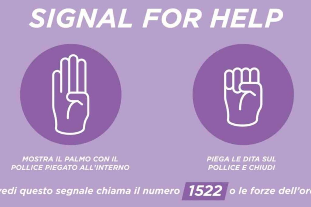 signal for help
