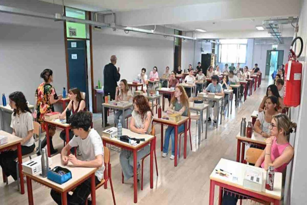 Studenti in classe
