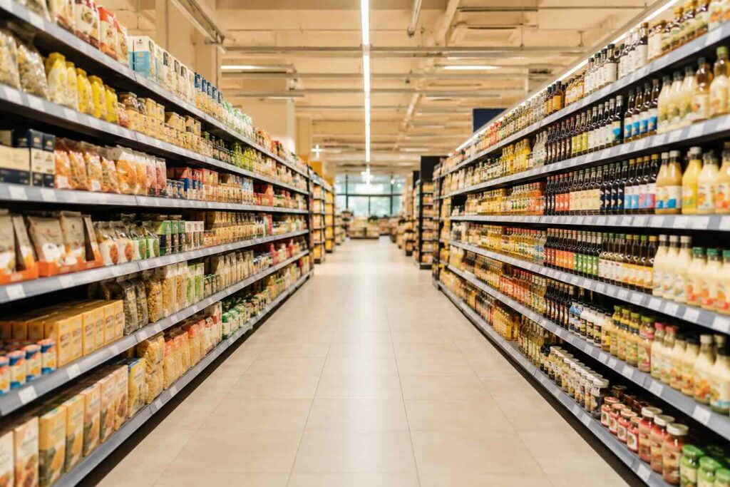 corsia di supermercato