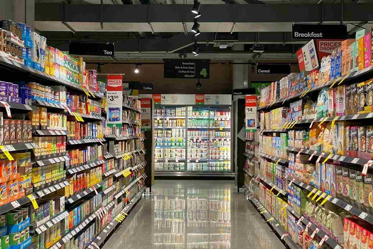 corsie di supermercato