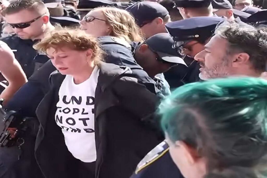 L'arresto di Susan Sarandon